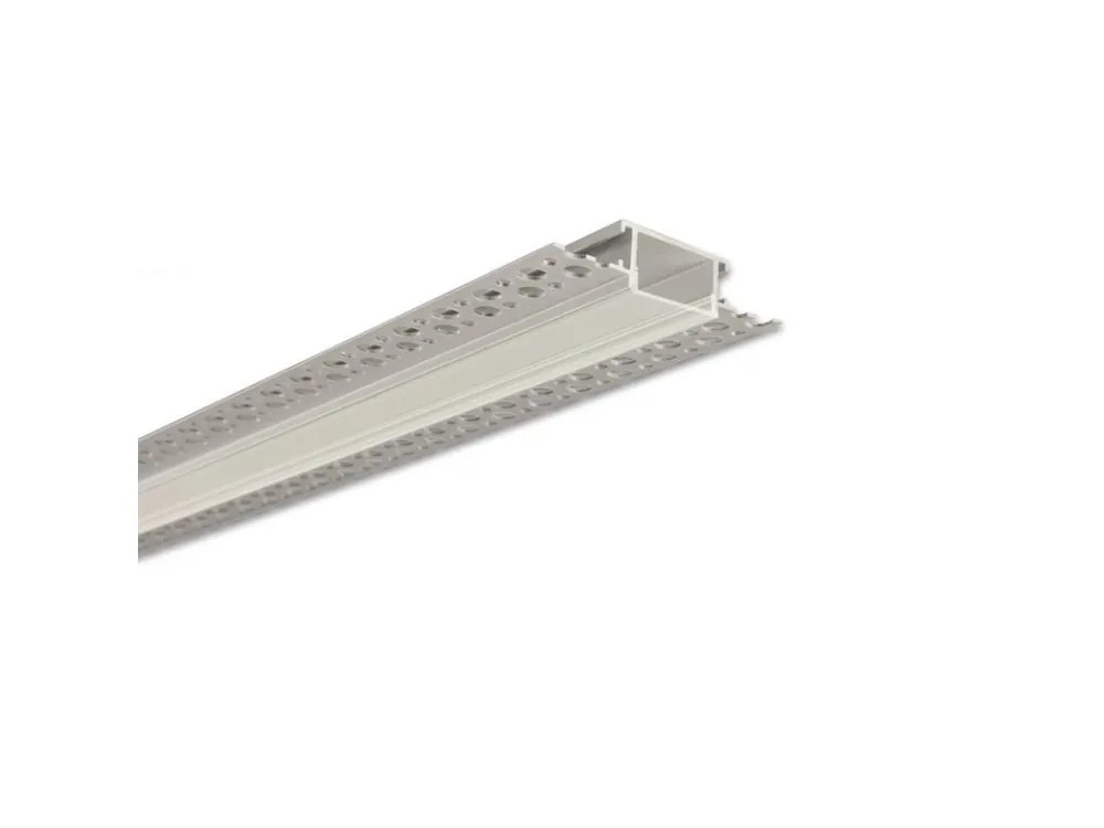 Vestavný hliníkový profil AZ pro sádrokarton, 62x14mm, vč. čirého difuzoru, 1m Top Prodej