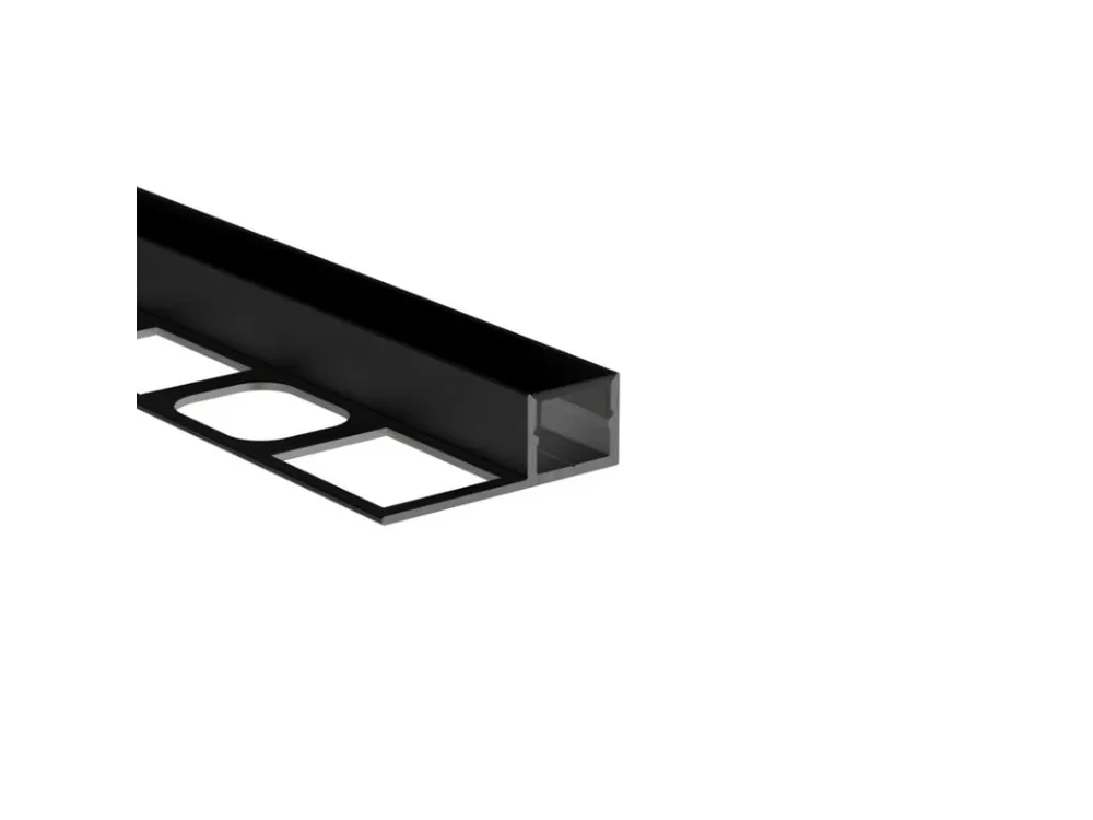 Hliníkový profil pro obklady a dlažbu černý DP 33x11mm včetně černého difuzoru 1m Kup Teď