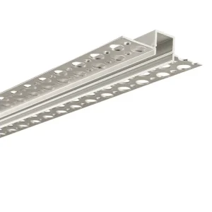 Nejprodávanější Vestavný hliníkový profil AG pro sádrokarton, 53x14mm, vč. mléčného difuzoru, 300cm