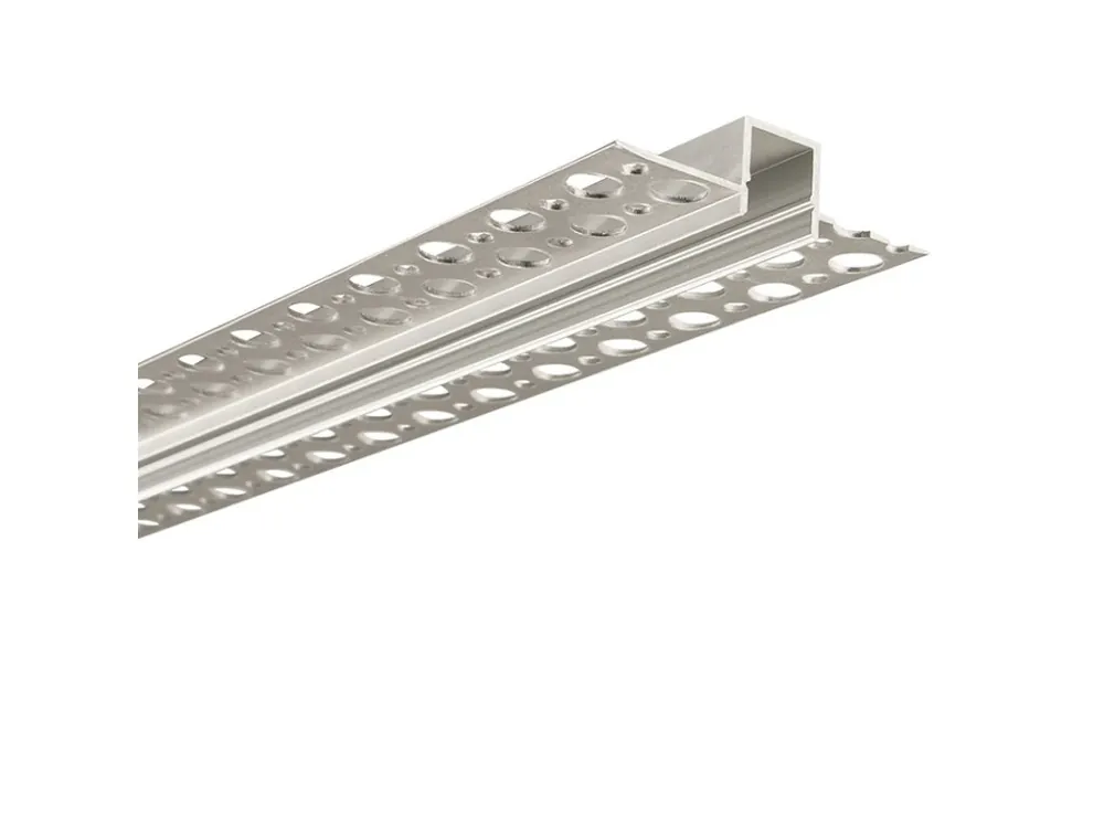 Nejprodávanější Vestavný hliníkový profil AG pro sádrokarton, 53x14mm, vč. mléčného difuzoru, 300cm