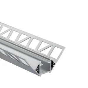 Nízká Cena Hliníkový profil pro obklady a dlažbu DF 61x24 mm včetně mléčného difuzoru 300cm