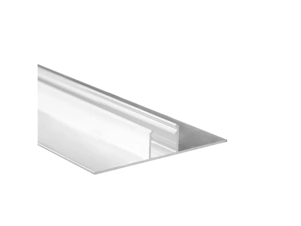 Originální Hliníkový profil pro sádrokartony AA 77x15 mm včetně mléčného difuzoru 300cm