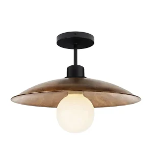Rustikální stropní světlo NELA bronzová barva/40 cm/1× E27 Akce