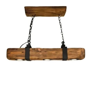 Přímo Od Výrobce Lustr z trámu WOOD 70 cm 3xGU10