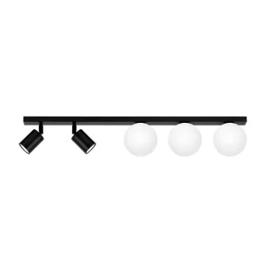 Černé lineární svítidlo K-5491 2×GU10/3×G9/80 cm Ověřený