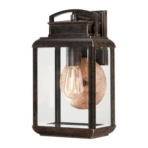Venkovní nástěnná lampa Elstead BYRON M bronzová barva IP44/1×E27/37 cm Nakupujte Hned