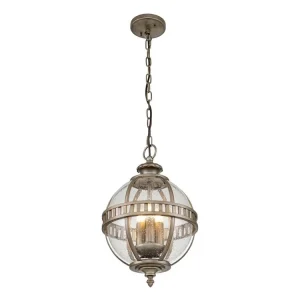 Must-Have Venkovní závěsné svítidlo Elstead HALLERON 8M-BU/3×E14/IP44