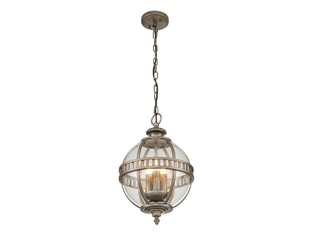 Must-Have Venkovní závěsné svítidlo Elstead HALLERON 8M-BU/3×E14/IP44