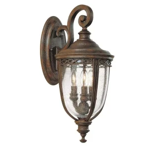 Venkovní nástěnné světlo Elstead English Bridle M/IP44 bronz Dokud Zásoby Vydrží