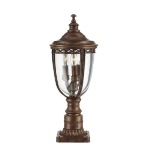 Venkovní stojací lampa Elstead English Bridle M/IP44 bronz Bezpečná Platba