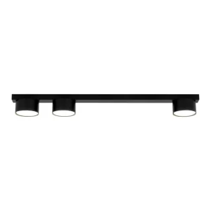 Sezónní Sleva Moderní stropní svítidlo CRUZ K-5531 3×GX53/černá barva/64 cm