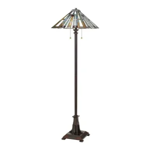 Vitrážová lampa Elstead MAYBECK 158 cm 2xE27 60W Speciální Cena