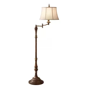 Stojací retro lampa Elstead GIBSON SWFL 1xE27 168 cm Cenový Hit