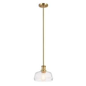 Originální Světlo nad stůl Elstead NOTTINGHILL-P-PNBR 1xE27 60W mosaz