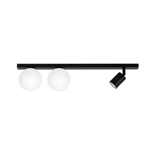 Černé stropní svítidlo Kaja SWING K-5490 1×GU10/2×G9/63 cm Akční Nabídka
