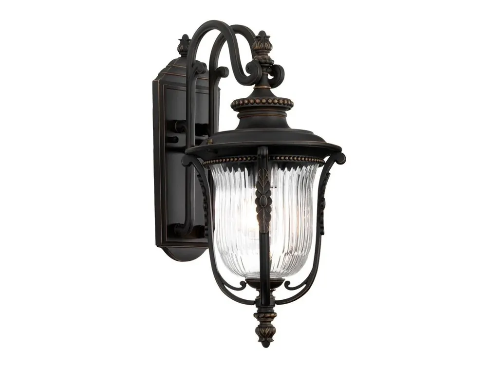 Levný Elstead LUVERNE M venkovní nástěnná lucerna 46 cm IP44