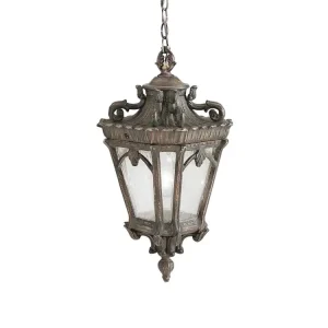 Elstead TOURNAI M venkovní rustikální lustr 40 cm IP44 1xE27 Zlevněný