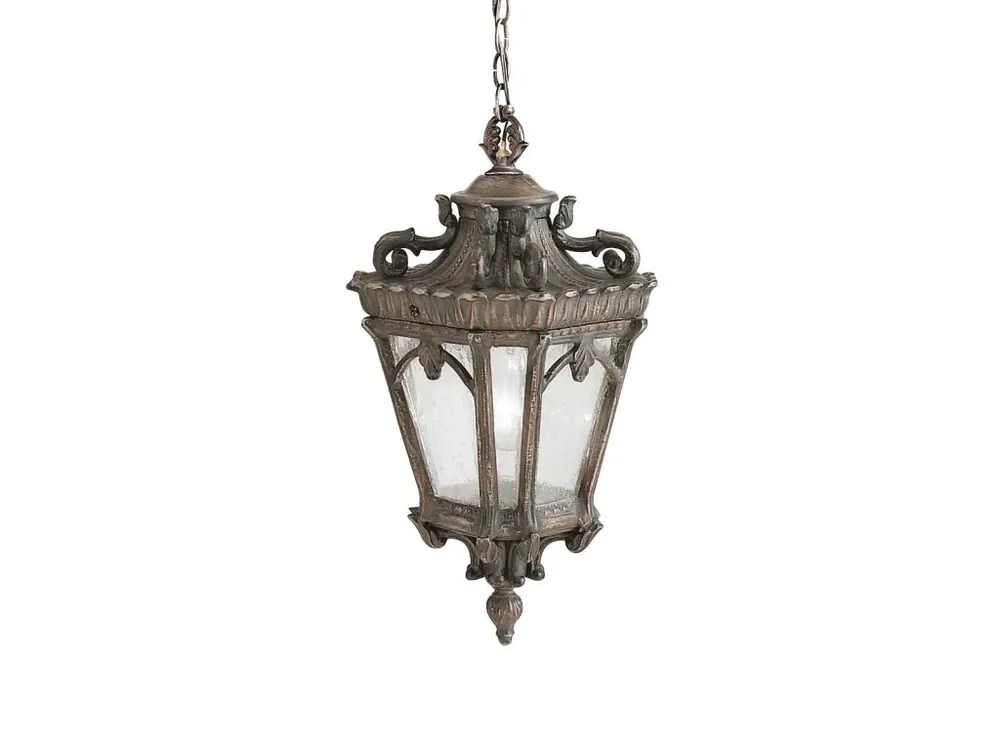 Elstead TOURNAI M venkovní rustikální lustr 40 cm IP44 1xE27 Zlevněný