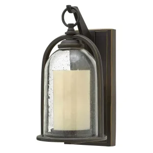 Kup Teď Elstead QUINCY S venkovní lucerna IP44 1×E27 hnědá barva 34 cm