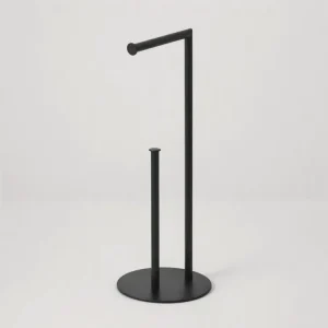 Stojan na toaletní papír PAPER STAND KS-46 černý 64 cm Zlevněný