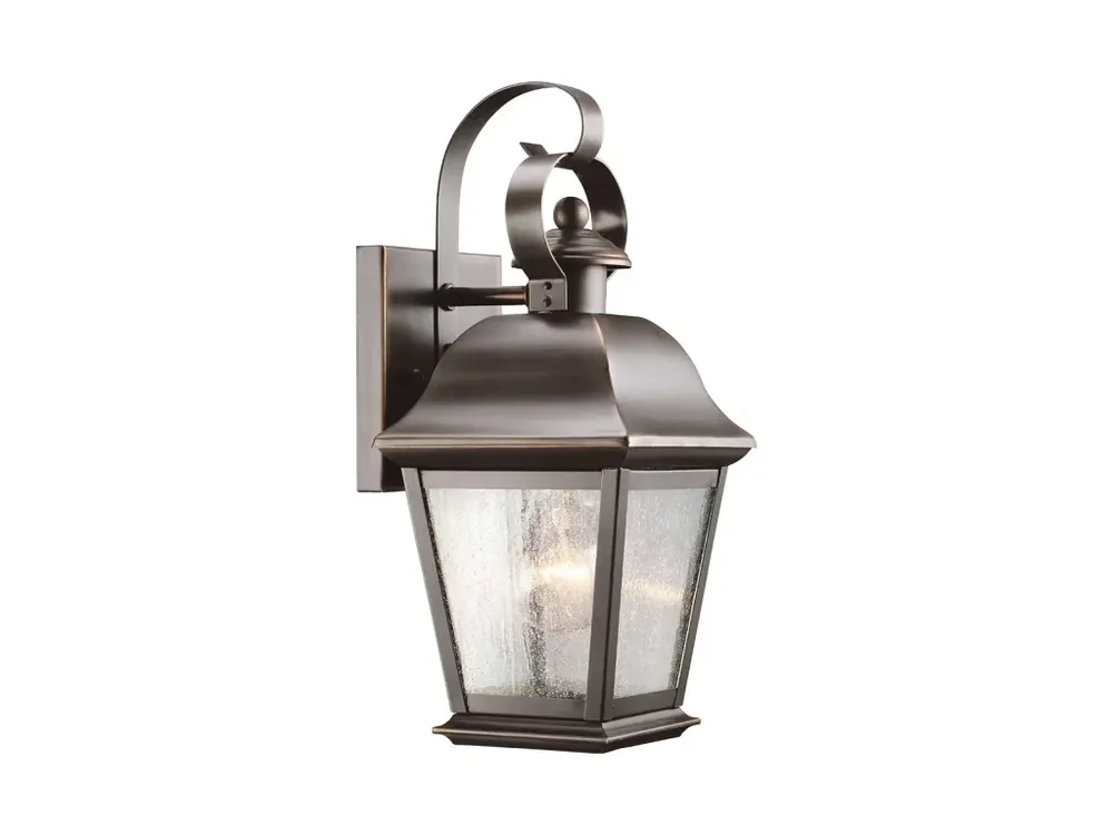 Přímo Od Výrobce Venkovní vintage lucerna Elstead MOUNT VERNON S 32 cm starý bronz IP44 1xE27