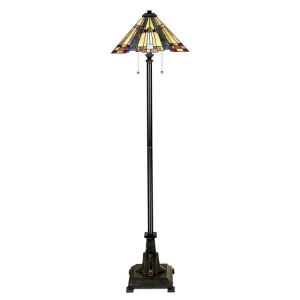 Nízká Cena Vitrážová lampa Elstead INGLENOOK 158 cm 2xE27 60W