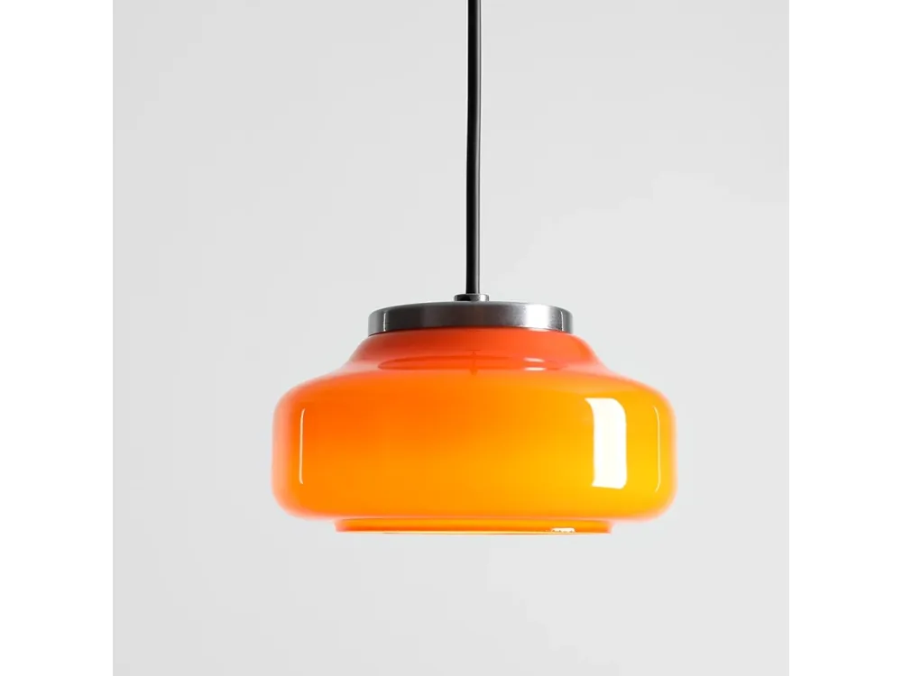 Akční Cena Světlo nad ostrůvek Artera BONBON 2.0 S ORANGE 16 cm 1xGX53 oranžové sklo