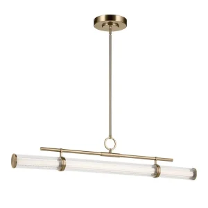 Výprodej Lineární LED světlo nad stůl Elstead RIVEN 48W 3000K 3050 lm 122 cm
