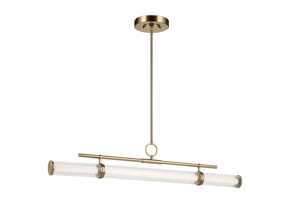 Výprodej Lineární LED světlo nad stůl Elstead RIVEN 48W 3000K 3050 lm 122 cm