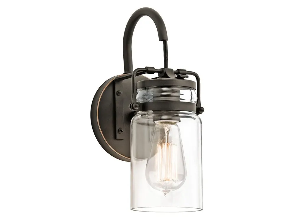 Industriální nástěnné retro svítidlo Elstead Brinley retro bronz Objednat Nyní