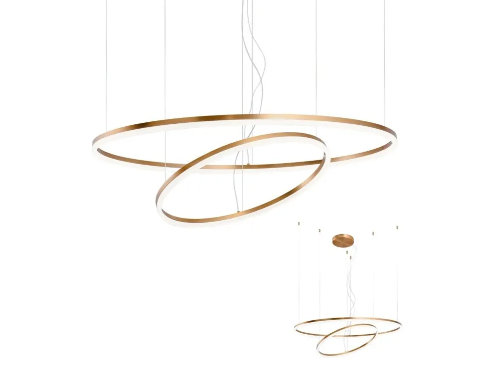 Bezpečná Platba Kruhový LED lustr ORBIT 01-1721-TRIAC