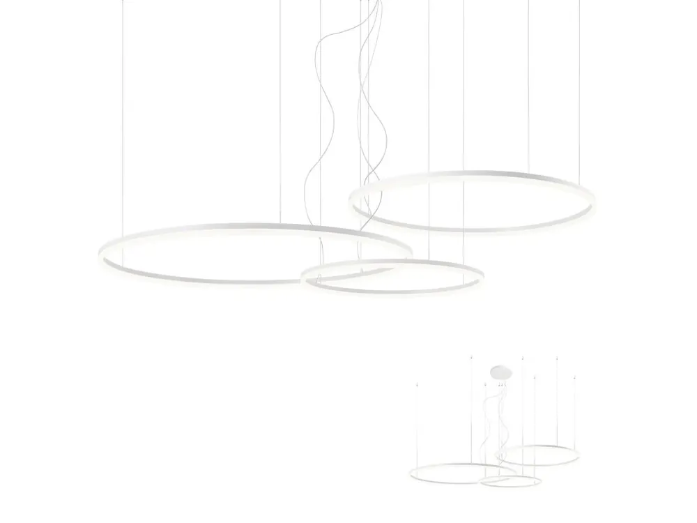 Vysoce Kvalitní Kruhový LED lustr ORBIT 01-1722-TRIAC
