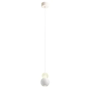 Bílé závěsné LED světlo AOBA Ověřený