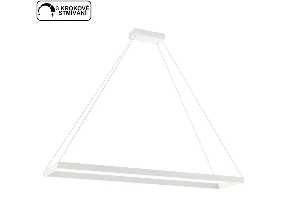 Jen Po Omezenou Doba Redo FEBE 01-2923- závěsné hranaté LED světlo/50W/barva světla 3000K