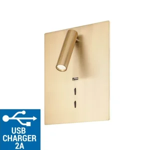 Novinka Lampa nad postel s USB nabíječkou Redo ZEN/LED 16+3W