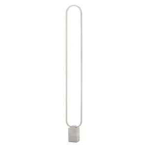Bílá stojací lampa do obýváku Redo ADO 01-3061/ LED 24W Akční Cena