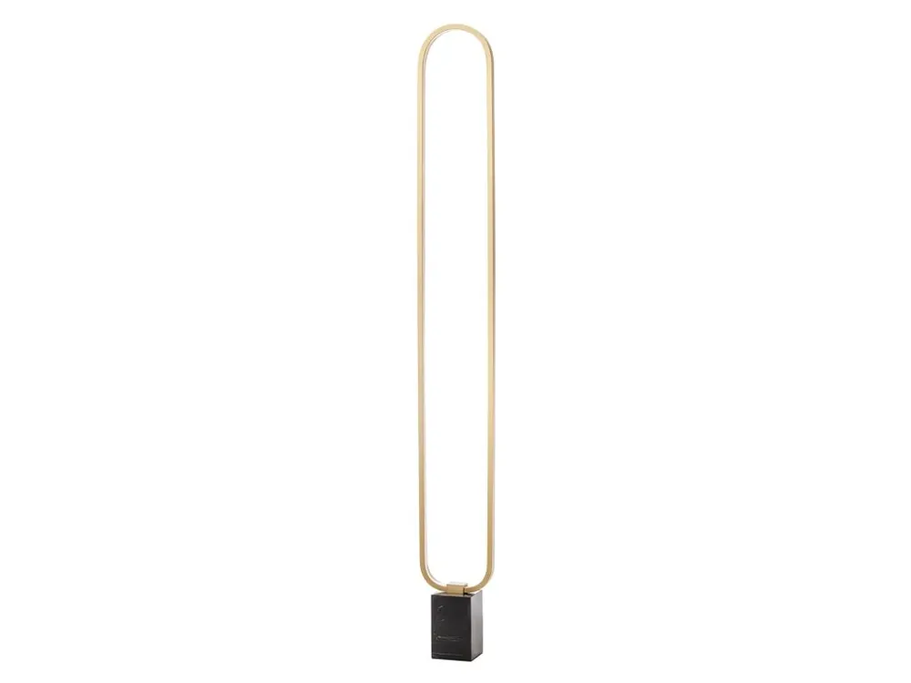 Zlatá stojací lampa do obýváku Redo ADO 01-3062/ LED 24W Objednat Nyní