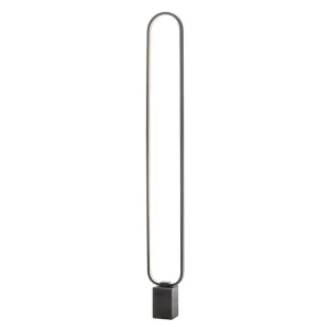 Levný Černá stojací lampa do obýváku Redo ADO 01-3063/ LED 24W