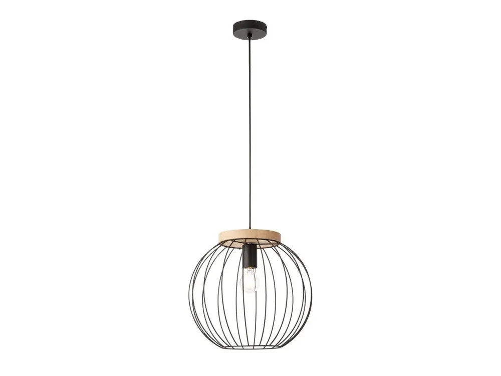 Černý drátěný lustr Redo Trellis 01-3136 Značkový