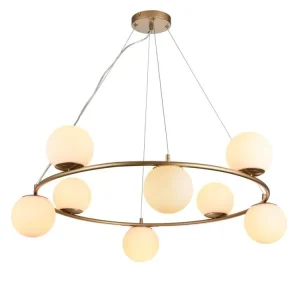Designový lustr na lanku Redo 01-3159 BOWLING / 8xE14 Aktuální