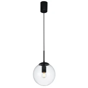 Objednat Nyní Černé závěsné světlo Redo 01-3166/skleněná koule Ø 20 cm
