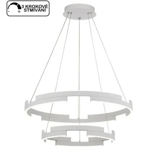 Designový LED lustr na lanku Redo 01-3177 CASTLE/ průměr 60 cm/ LED 60W Cenová Bomba
