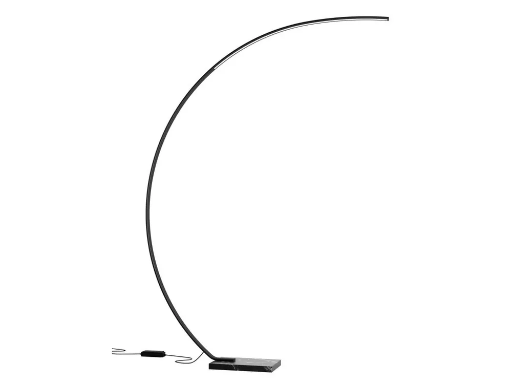 Koupit Online Černá stojací lampa do obýváku Redo CARVER/LED 16W