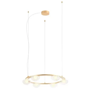 Zlatý LED lustr nad stůl Redo SINCLAIR 01-3247/65 cm Zlevněný