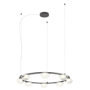 Černý LED lustr nad stůl Redo SINCLAIR 01-3250/80 cm Nejlepší Cena