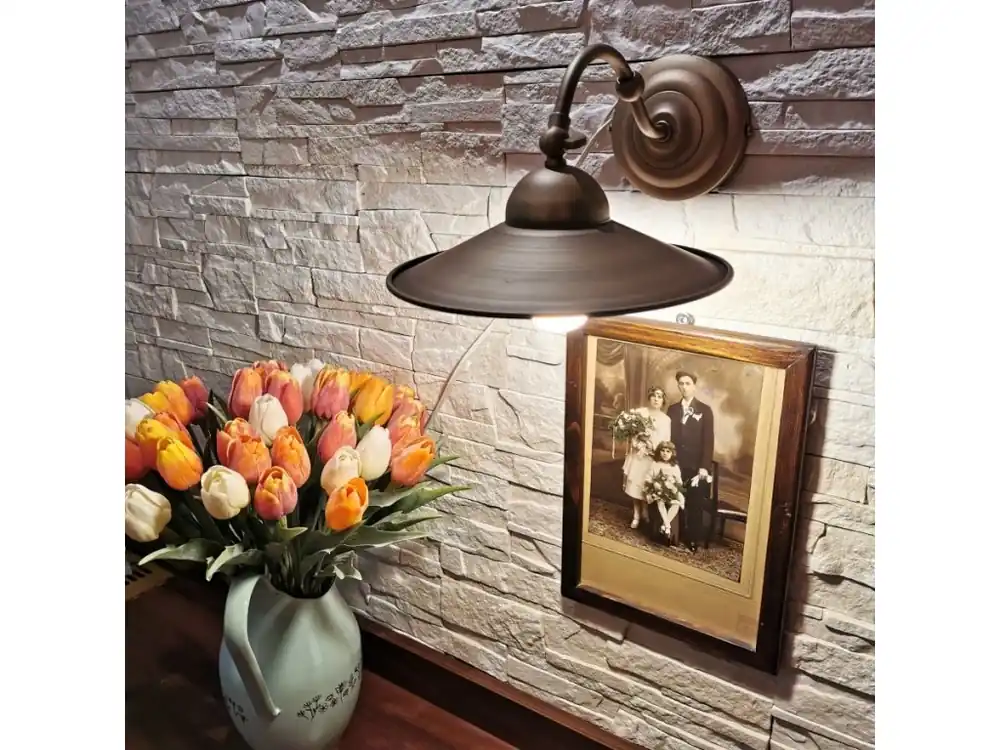 Expresní Doručení Nástěnná retro lampa LEA